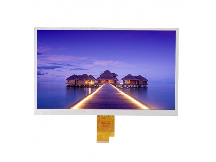 10.1 inch LCD screen 1024 * 600 resolution IPS screen